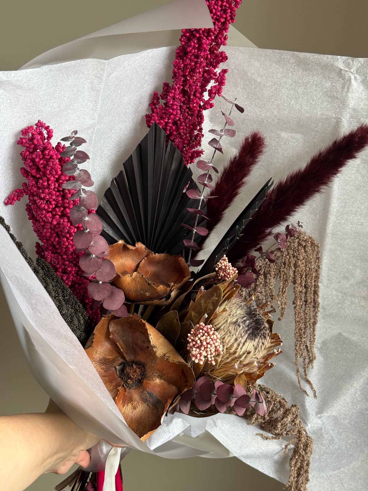 Jewelry Tones - Dried Medium Size Bouquet