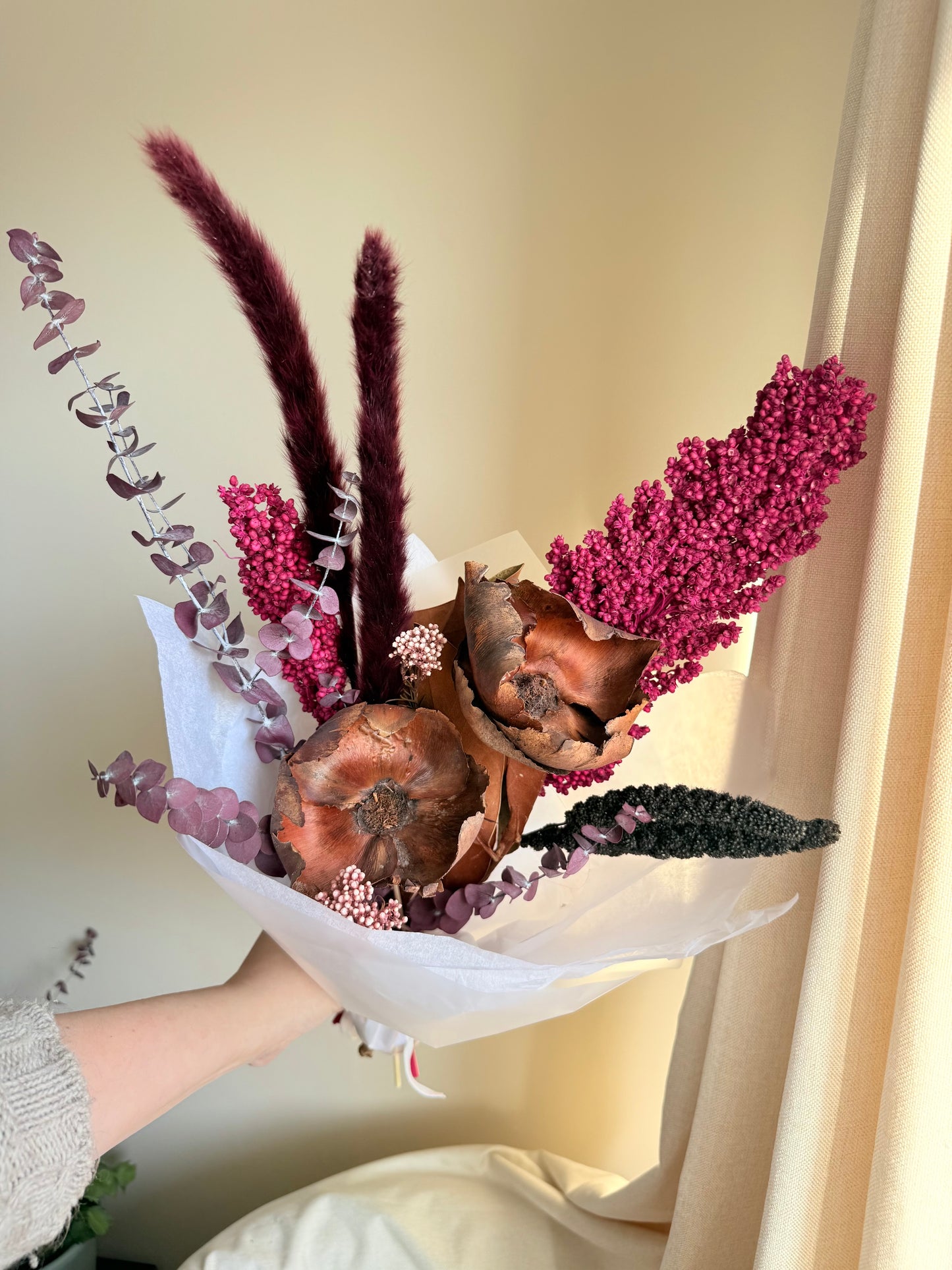 Jewelry Tones - Dried Small Size Bouquet