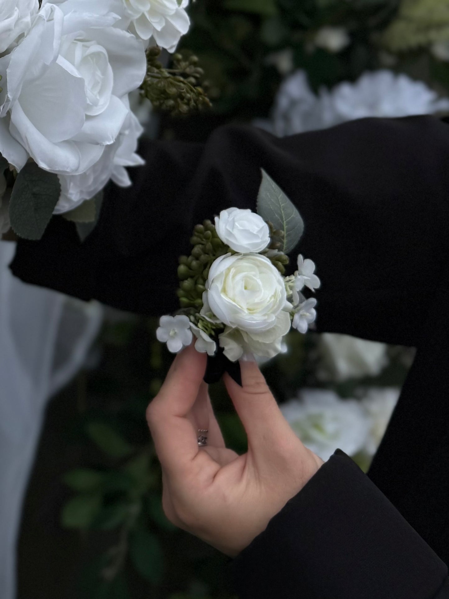 Faux Flowers - Boutonnière