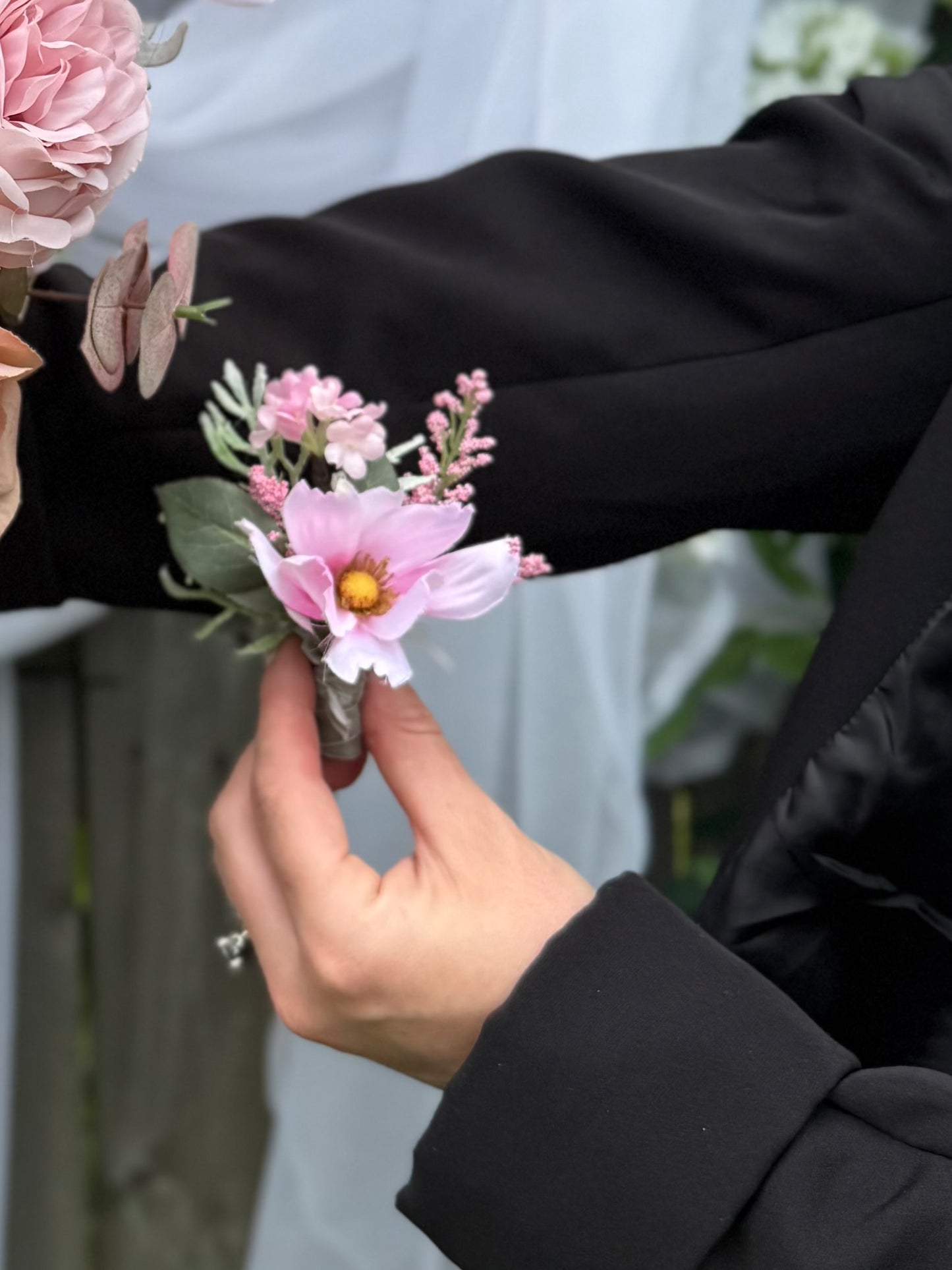 Faux Flowers - Boutonnière