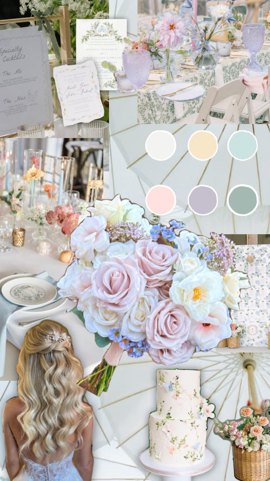 Rental - Pastel Wedding Package