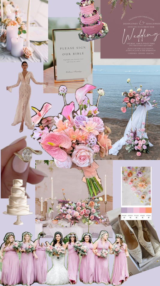 Rental - Pink/Purple Wedding Package